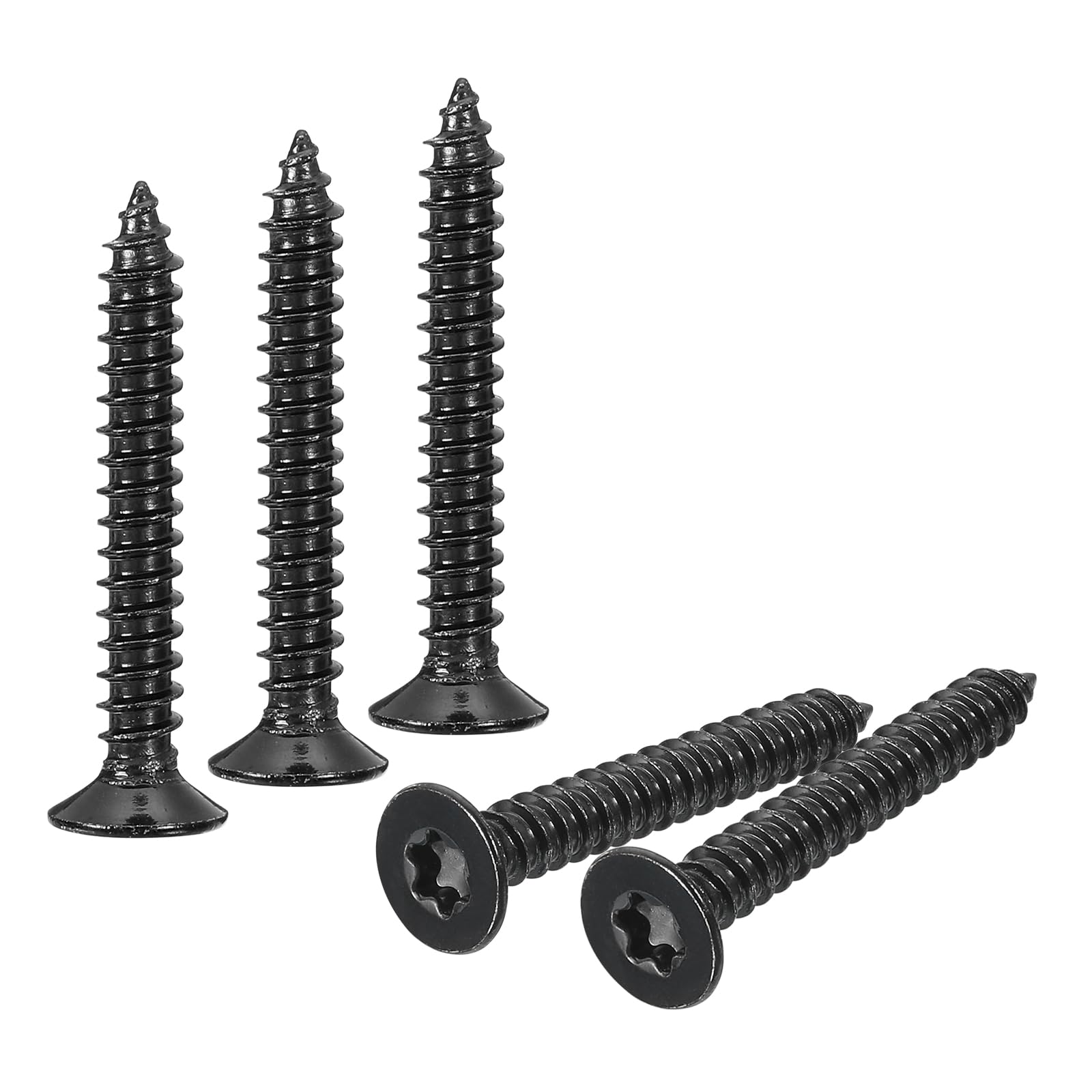 Amazon | uxcell フラットヘッドトルクスネジ 304ステンレス鋼 皿穴